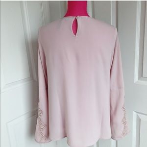 BCBGMaxAzria Tops - Dusty pink blouse BCBGMaxAzria Tops - Dusty pink blouse